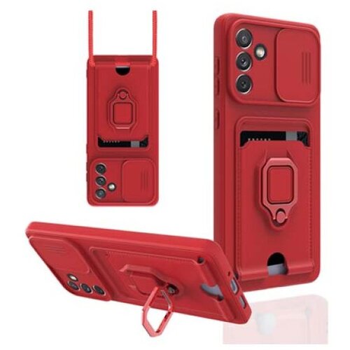  futrola zuma protect sa pertlom za samsung A255 galaxy A25 crvena Slike