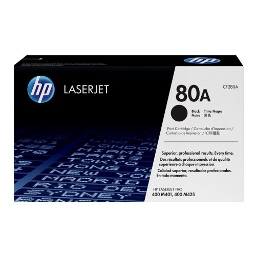 HP Originalni toner 80A, črn, standardne zmogljivosti, 2.560 strani, 1 kos Cene