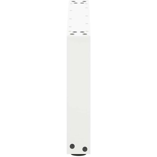  Noge za stolić U-oblika 2 kom bijele 60x(30-31) cm čelik Slike