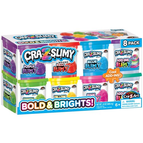 Cra-z-art slime set Bold &amp;amp; Bright 8 kos Slike