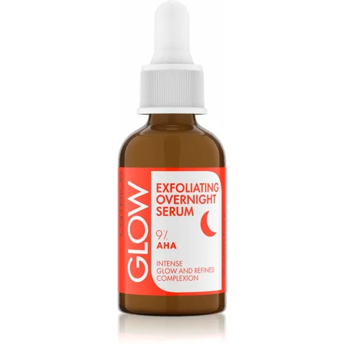 Catrice Glow Exfoliating Overnight zaglađujući eksfolijacijski serum za noć 30 ml