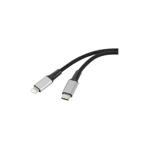 Renkforce 1x muški konektor USB 2.0 tipa c - 1x muški konektor Apple dock lightning] 2.00 m crna Cijene