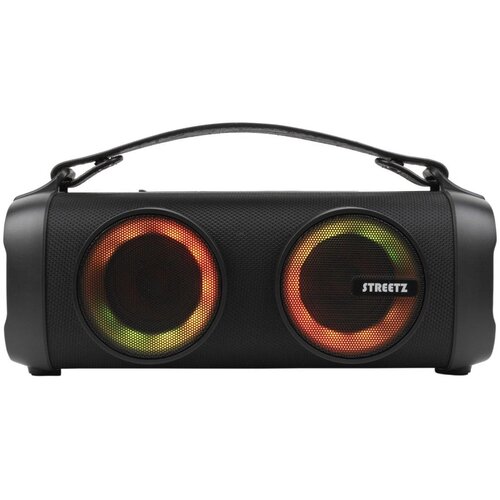Streetz B100 Bluetooth Boombox 2x 4 W, otporan na ki&scaron;u, LED, crni Cijene