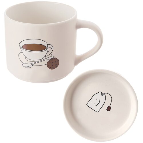Orion Bela porcelanasta skodelica 4,5 l – Cene