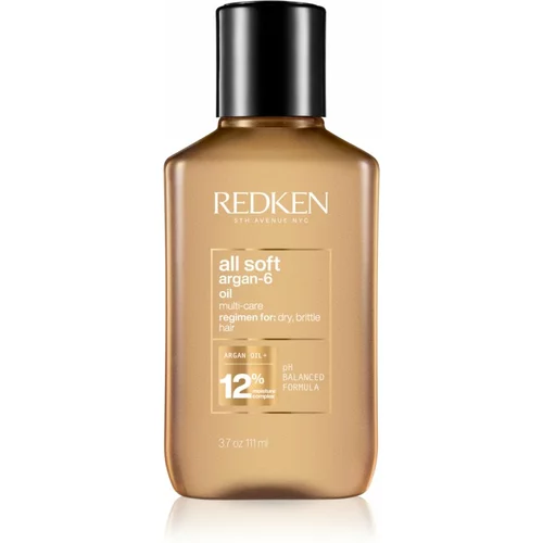 Redken All Soft hranjivo ulje za suhu i lomljivu kosu 111 ml