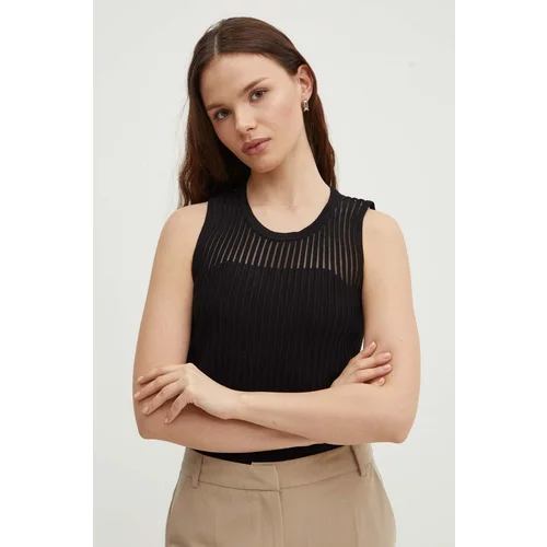 Dkny Top za žene, boja: crna, P4DSAP69