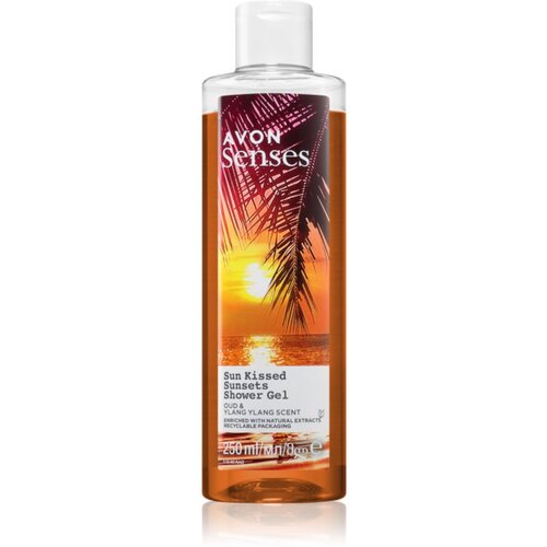 Avon Senses Sun Kissed Sunsets osvežujoč gel za prhanje 250 ml Slike