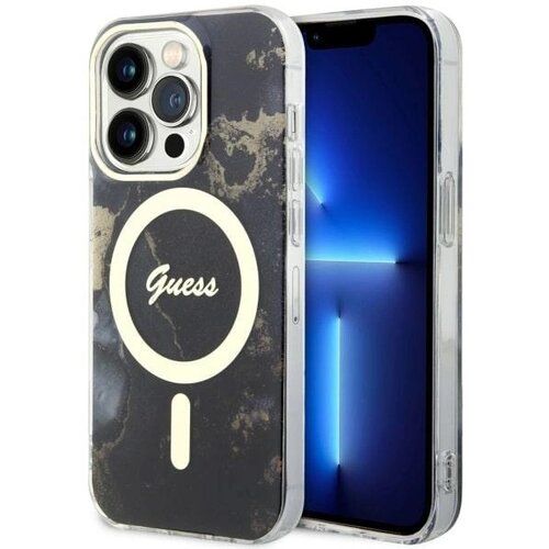 Guess OVITEK GUHMP14XHTMRSK ZA IPHONE 14 PRO MAX 6.7 OVITEK MAGSAFE ČRNA, (21834335) Cene