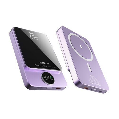 Moxom Power bank magsafe mx-pb110 led pd20w 5000mah ljubicasti ( BAT9440 ) Slike