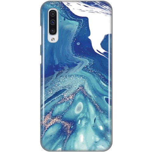Telempire Silikonska maska Print za Samsung A307F/A505F/A507F Galaxy A30s/A50/A50s Blue Marble plava Cene