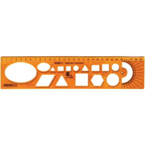 Triso Ravnilo Noma 5, oranžno, 30 cm Cene