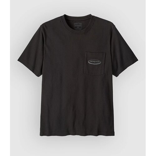 Patagonia MW '95 Oval Logo Pocket T-shirt black Cene
