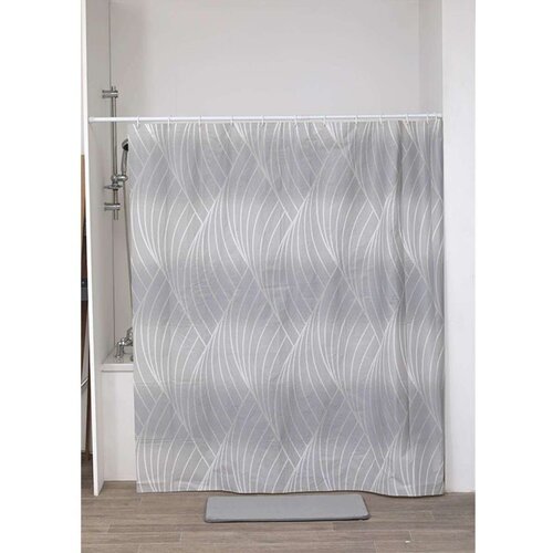 Tendance zavjesa za kadu 180x180cm + 12 bijelih kukica peva, plaza Cijene