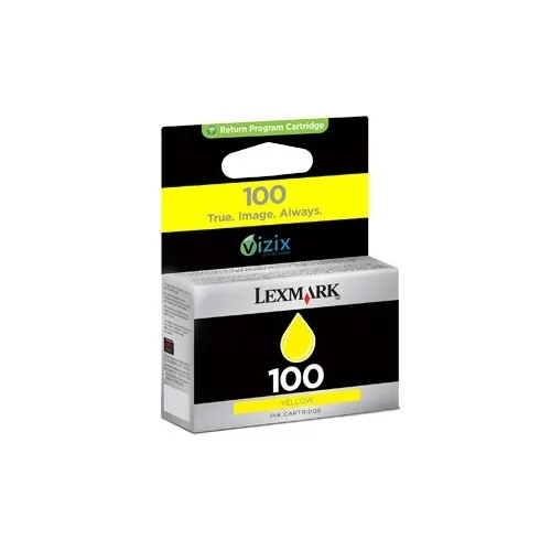  kartuša Lexmark 100 rumena/yellow (14N0902E) - original