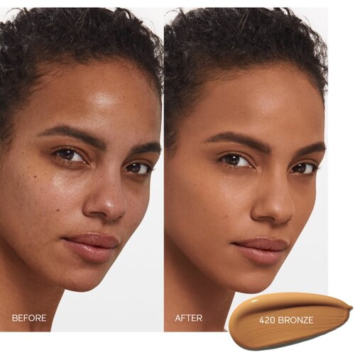 Shiseido Synchro Skin Self-Refreshing Foundation Advanced dolgoobstojen tekoči puder SPF 30 odtenek 420 Bronze 30 ml Slike