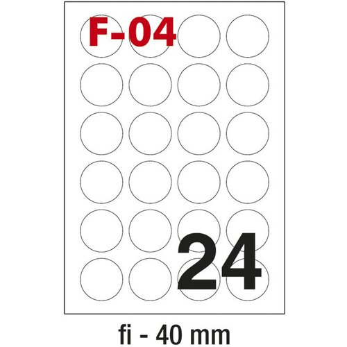  ETIKETE ILK FI-40MM PK100L FORNAX F-04 Cene