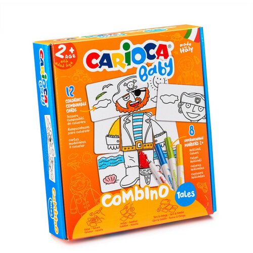 Flomaster set Carioca Combino Tales Baby 1/8 42895 Cene