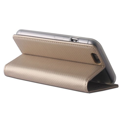 NOBRAND Torbica flip Smart Magnet za Nokia 9 PureView - zlata Slike