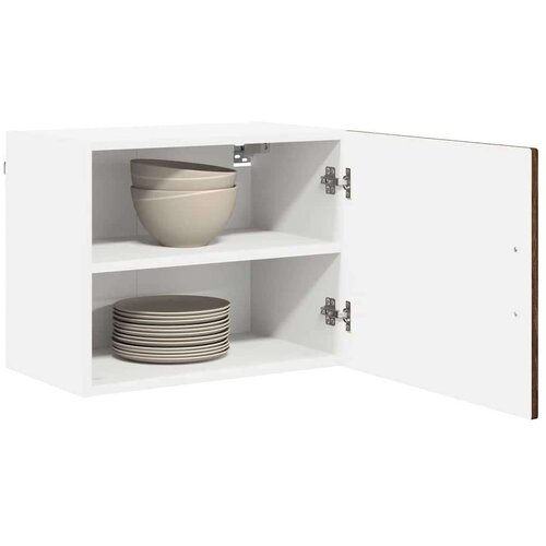  Zidni kuhinjski ormarić Zidne 2 pcs Smeđi hrast 50 x 31 x 40 cm Slike