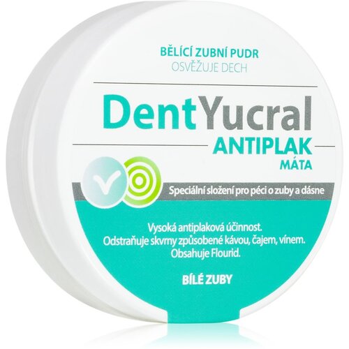 DentYucral Antiplaca puder za izbjeljivanje zuba 50 g Slike