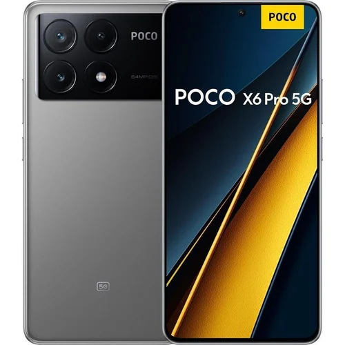 Poco X6 Pro 5G pametni telefon 12/512GB, siv