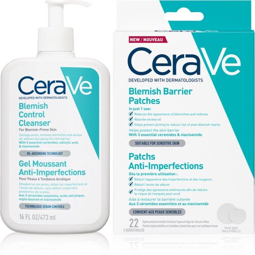 CeraVe Cleansers Blemish Control Cleanser set za problematično kožo, akne Slike