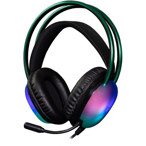 WHITESHARK Peacock-2 GH-2444 gaming slu&amp;scaron;alice s mikrofonom, crne Slike