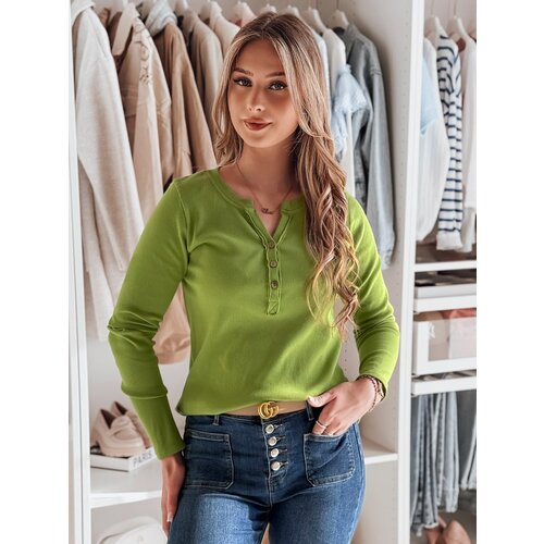 DStreet Long sleeve damski one size FELORIA limonkowy Cene