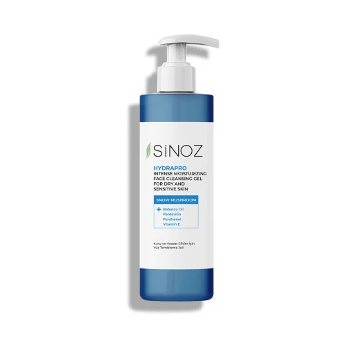 SiNOZ Hydrapro Intense Moisturizing Face Cleansing Gel for Dry & Sensitive Skin (400ml)