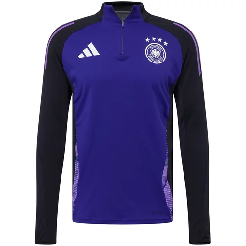 Adidas Tehnička sportska majica 'DFB Tiro 24' ljubičasta / šljiva / crna / bijela