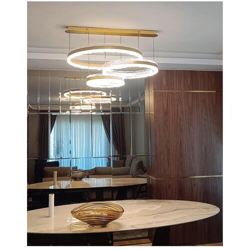 Opviq luster Pırıltı 2732-3A-3, LED 130 W, žuti Cene
