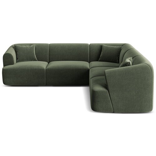 Cosmopolitan Design Zelena bar&scaron;unasti kutna garnitura Campi &ndash; Cijene