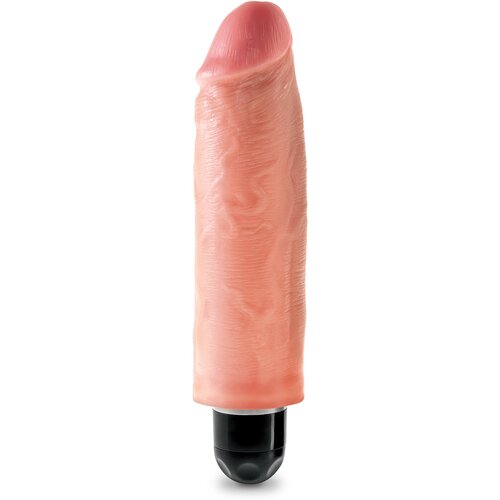 Pipedream King Cock 6&amp;quot; Vibrating Stiffy - Realistic Vibrator 16cm Body Slike