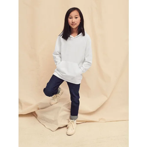 Fruit Of The Loom White children's hoodie