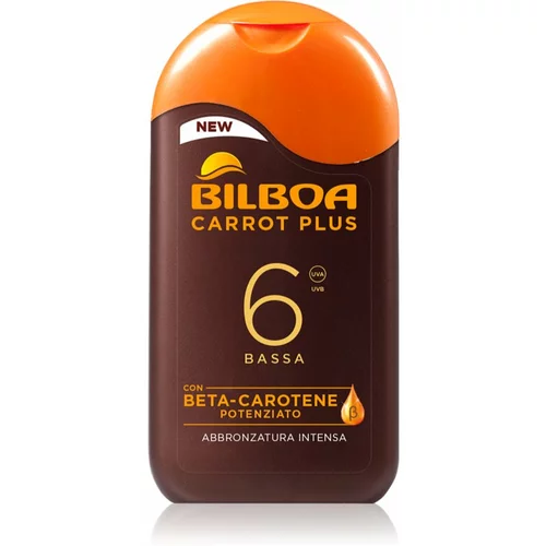Bilboa Carrot Plus mlijeko za sunčanje SPF 6 200 ml