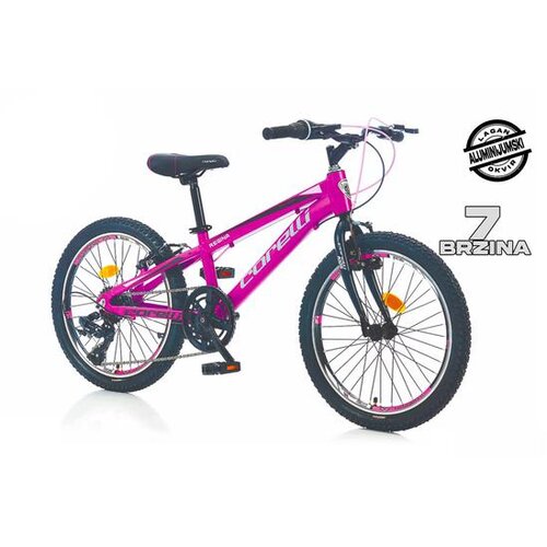  BICIKLO CORELLI REGINA 20 ALU PINK-BLACK 031847 Cijene