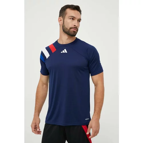 Adidas Kratka majica za vadbo Fortore 23 mornarsko modra barva