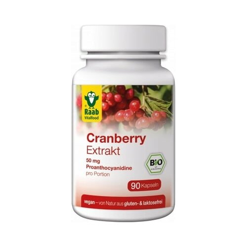 Raab Vitalfood GmbH cranberry Forte Bio Cene