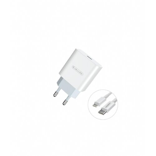 Jellico hišni polnilec AK-180 Quick Charge 20W vhod Type C s kablom Lightning - Original (EU Blister) bel Cene
