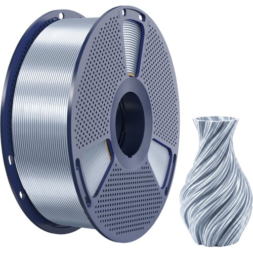 SUNLU Silk PLA+ 2.0 Silver - 1,75 mm / 1000 g Slike