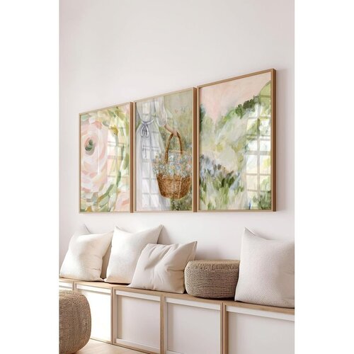 WALLXPERT Č-300768 - 5070 vi&scaron;enamenski dekorativni set slika (3 komada) Cene