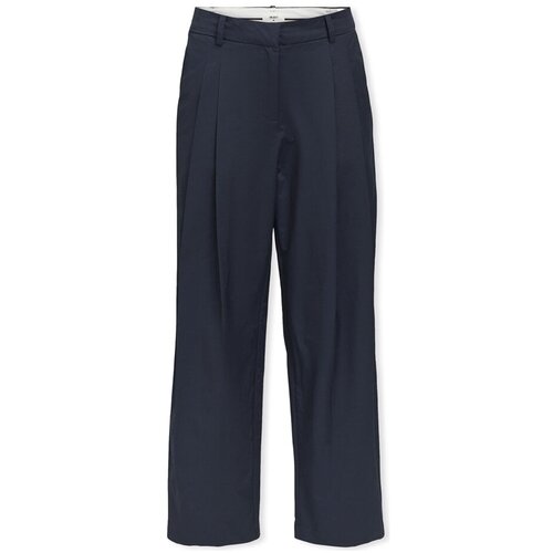 .OBJECT Hlače Dina Trousers OZ HW - Sky Captain Modra Slike