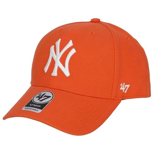 47 Brand Kape s &scaron;iltom New York Yankees Mvp Oranžna Cene