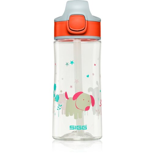 Sigg Miracle steklenička za otroke s slamico Puppy Friend 450 ml Slike