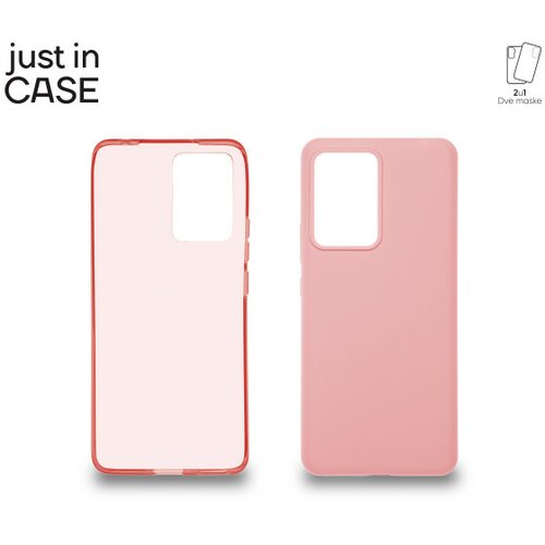 Just In Case 2u1 Extra case MIX paket maski za telefon PINK za Xiaomi 13 Lite Slike