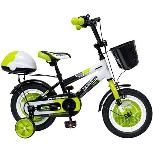 Sporting Machine Dečiji bicikl za dečake 12" Fitness Green, 2g+ Cene