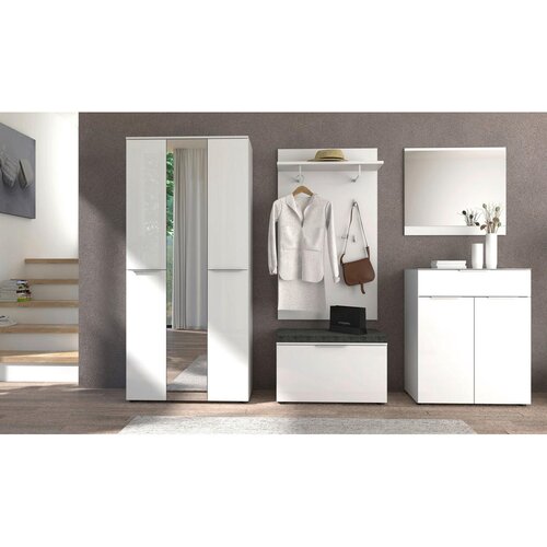 Voleo STENSKO OGLEDALO, 53/86/2 cm leseni material Slike