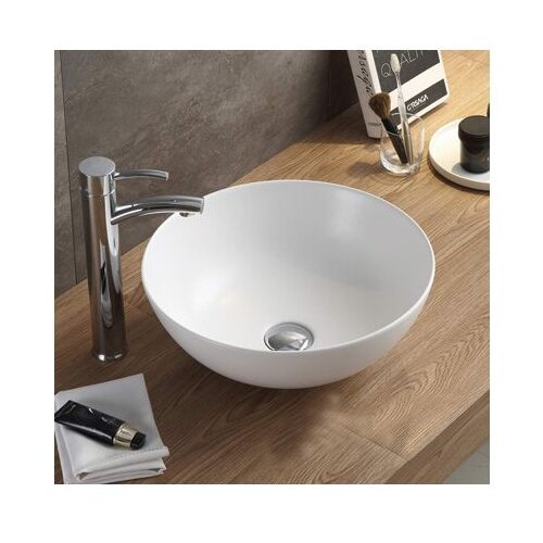 Minotti lavabo nadgradni &oslash;415x155 mat beli Cene