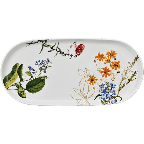 Ad trend Servirni krožnik Laila 33x17cm / ovalen / porcelan, (5000198900) Cene