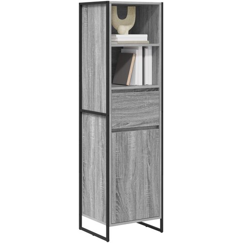  za knjige s ladicama Siva Sonoma 43 x 36 x 150.5 cm Slike